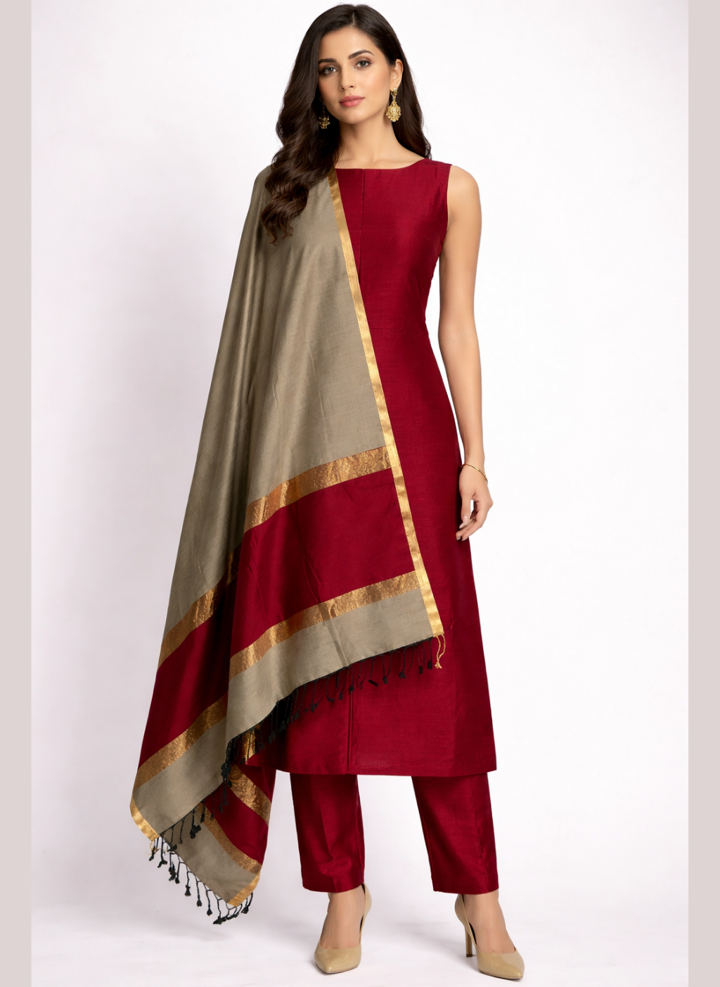 Maheshwari Dupatta Sets