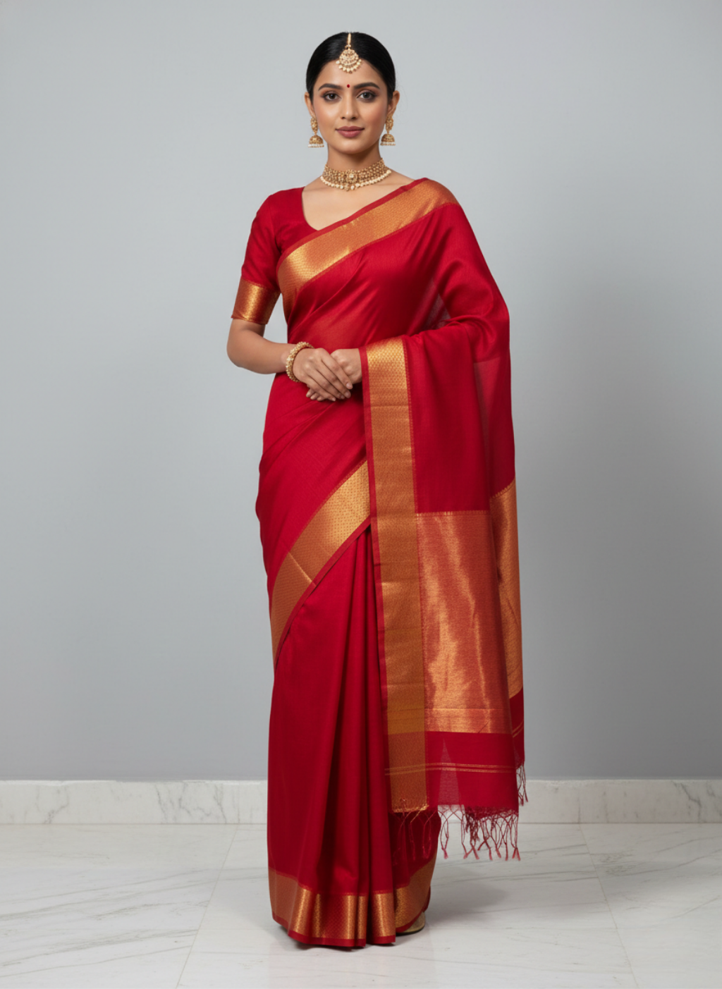 Maheshwari Cotton Silk Sarees