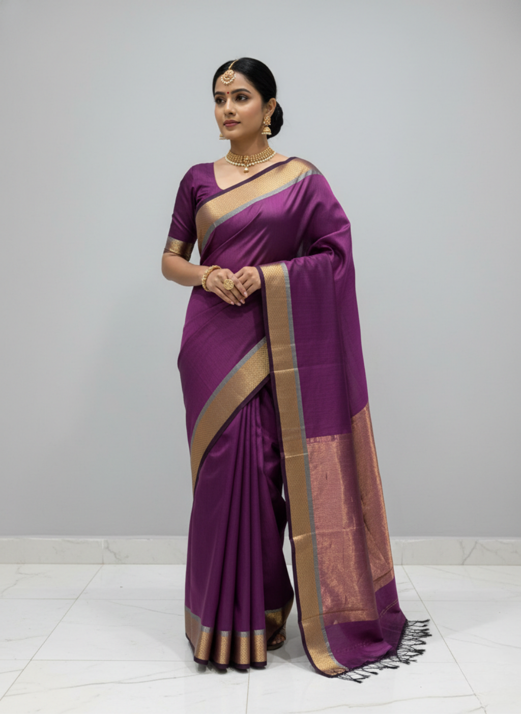 Maheshwari Cotton Silk Sarees